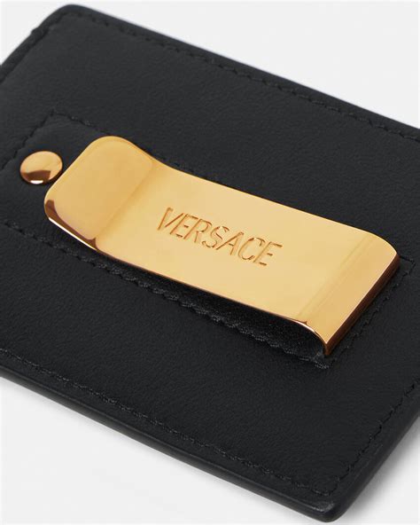 versace medusa card holder.